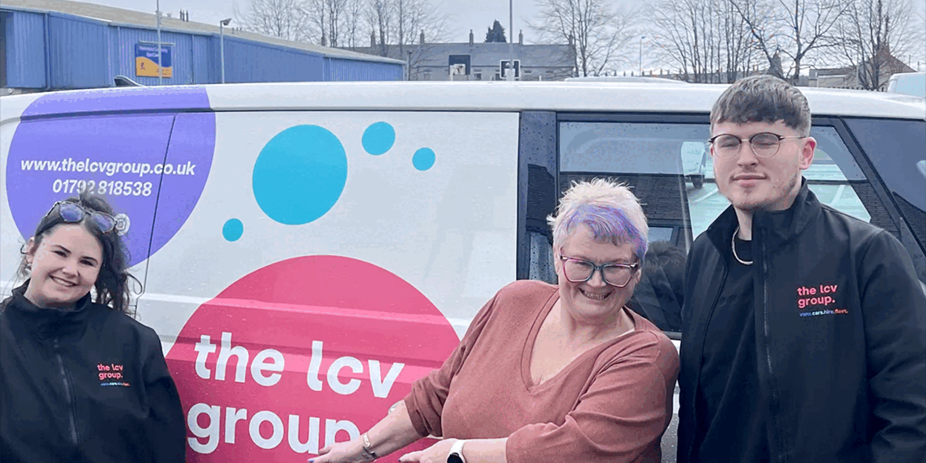 The lcv group hit the road in aid of good cause.